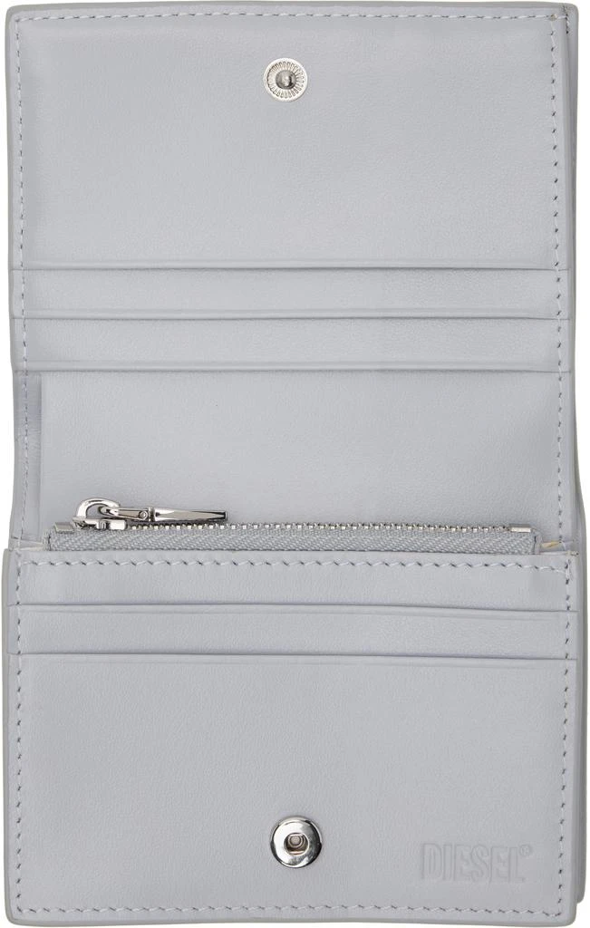Diesel Gray Play Bi Fold Iii Wallet 3
