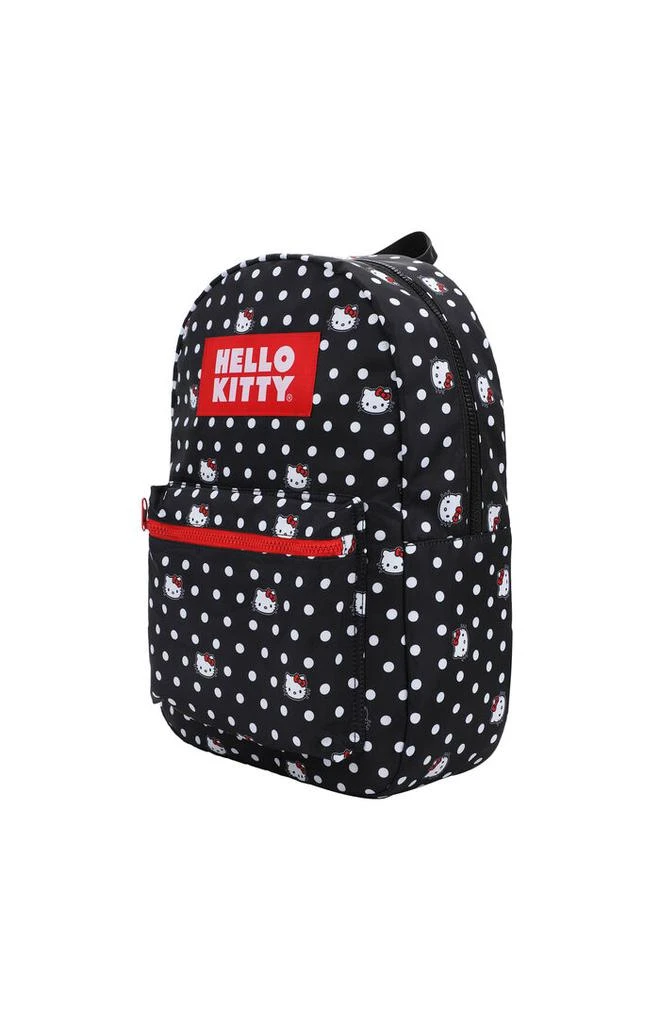 null Kids Hello Kitty Head and Polk Dot Backpack 3