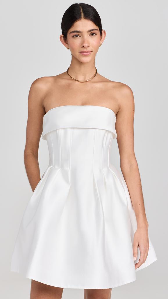 REBECCA VALLANCE Cristine Strapless Mini Dress