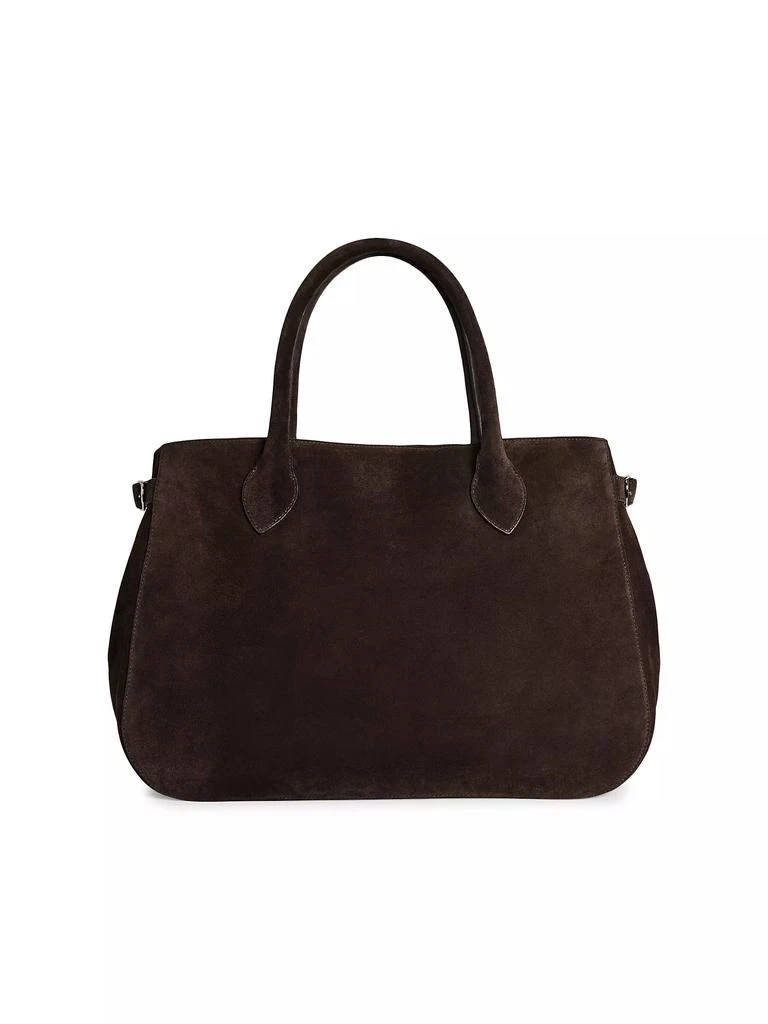 Reformation Patrizia Oversized Suede Tote Bag 1