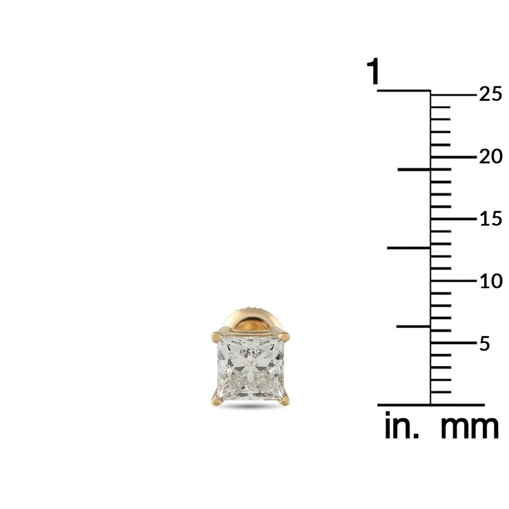 LB Exclusive 14K Yellow Gold 3.34ct Lab-Grown Diamond Earrings MF09-051525 4