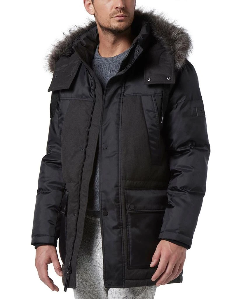 Andrew Marc Tripp Removable Faux Fur Hooded Parka 3
