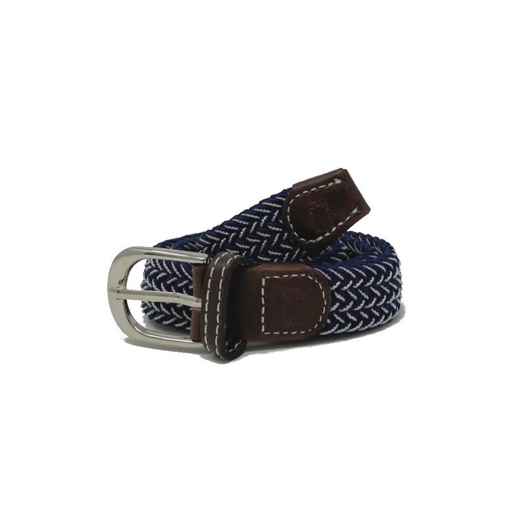 Small Shop Small Shop - Boy
s Lil
 Ponte Vedra Herringbone Woven Stretch Belt