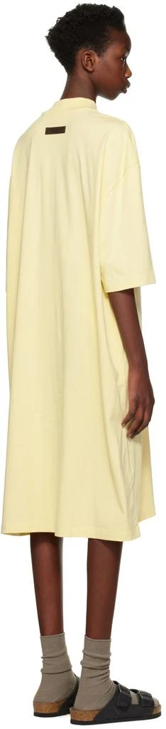 Essentials Yellow Short Sleeve Minidress 3