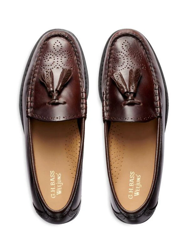 GH Bass Larkin Tassel Brogue Loafers 4