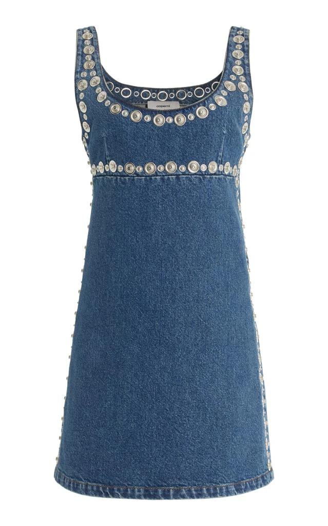 navy blue floral mini dress Floral Printed Mini Dress - Navy blue 2