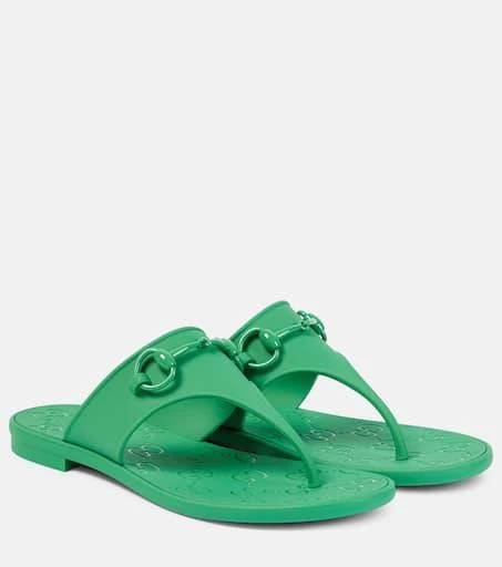 Gucci Horsebit thong sandals 1