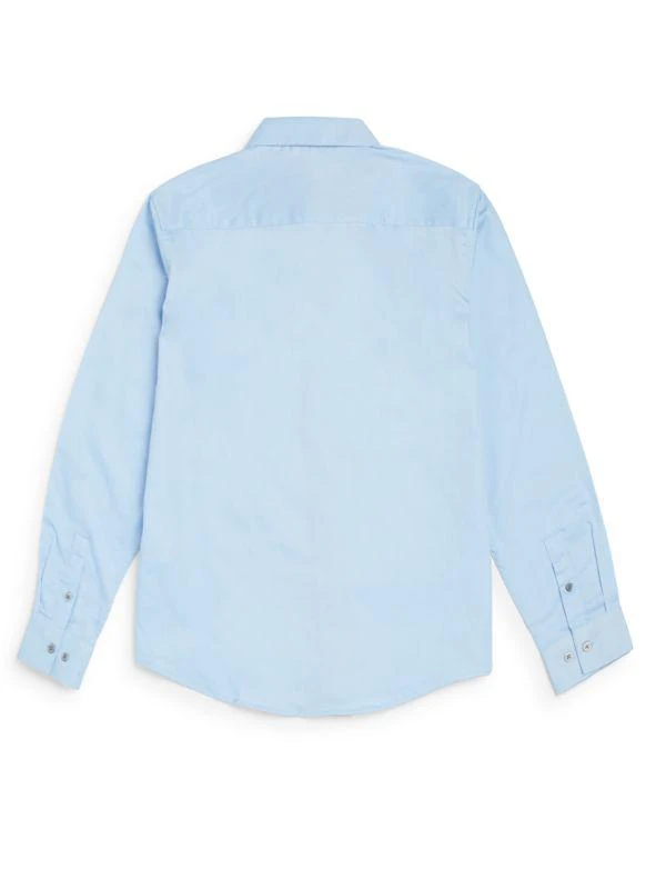 Calvin Klein Boy's Sateen Shirt 2