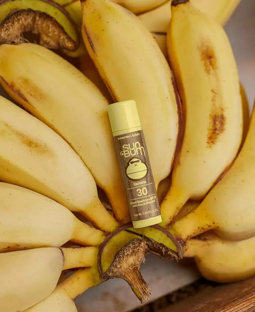 Sun Bum Sunscreen Lip Balm SPF 30 - Banana, 0.15 oz. 4