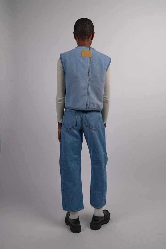 B Sides B Sides - Reversible Reworked Vintage Denim And Sherpa Vest 7