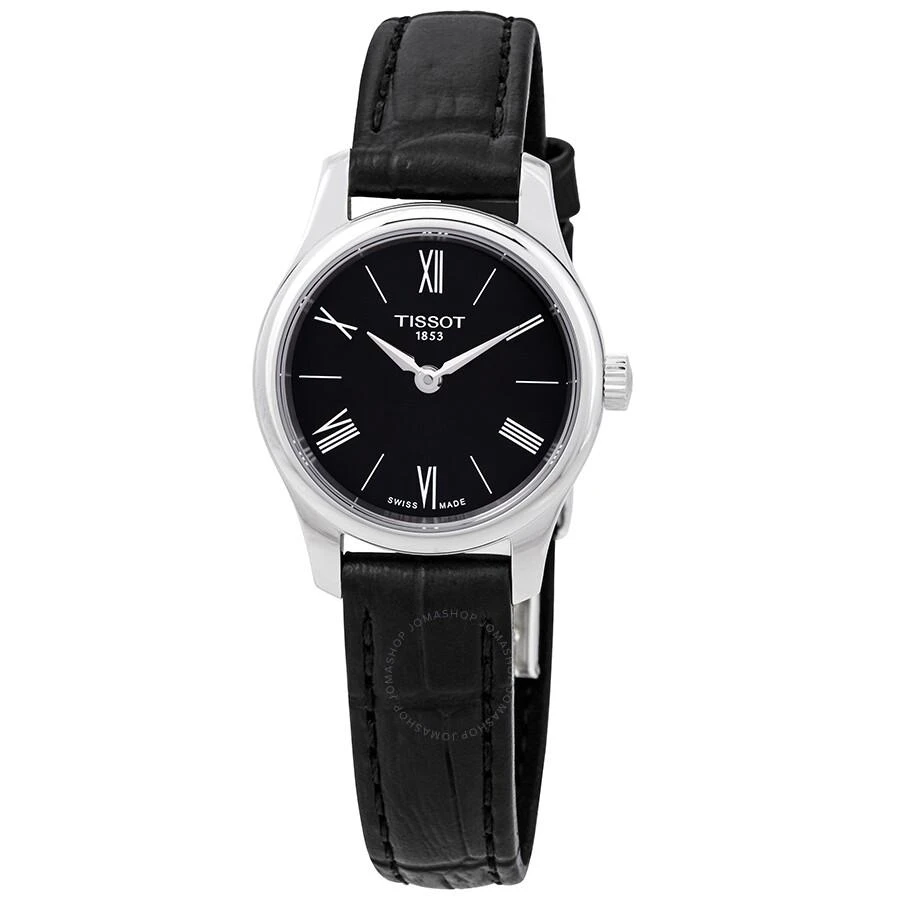 Tissot Tradition 5.5 Black Dial Ladies Watch T0630091605800 1