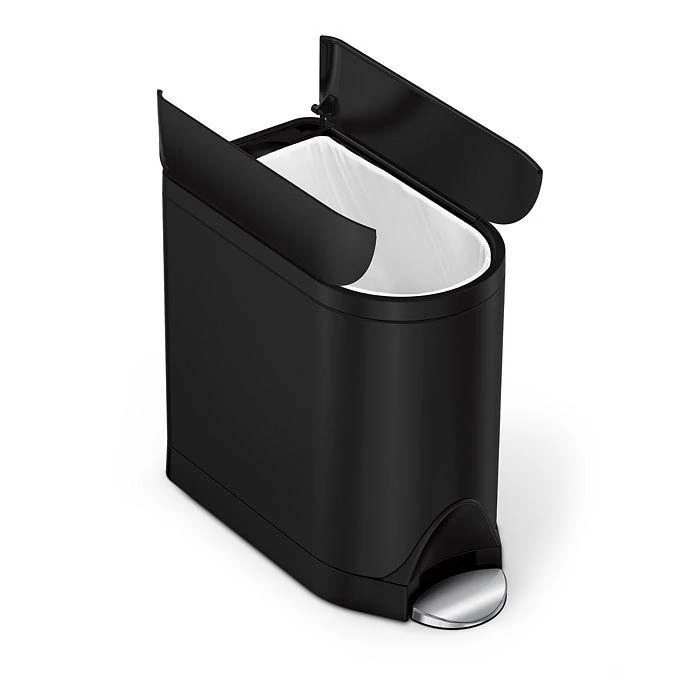 simplehuman 10L Butterfly Step Slim Trashcan 3