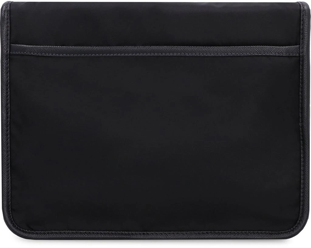 Prada Prada Logo Plaque Fold-Over Shoulder Bag 2