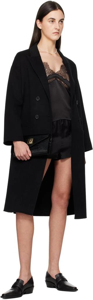 ANINE BING Black Small Elly Clutch Bag 4