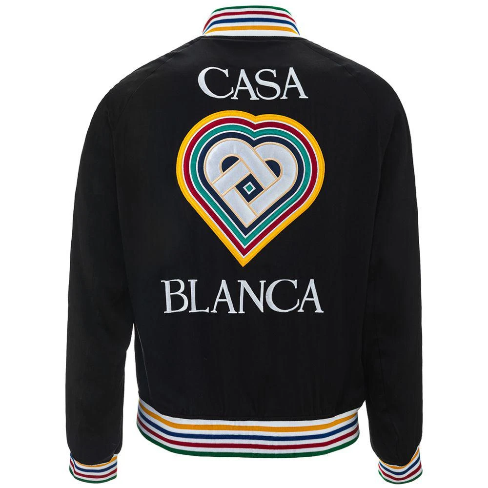 Casablanca Casablanca Black Silk Jacket 2