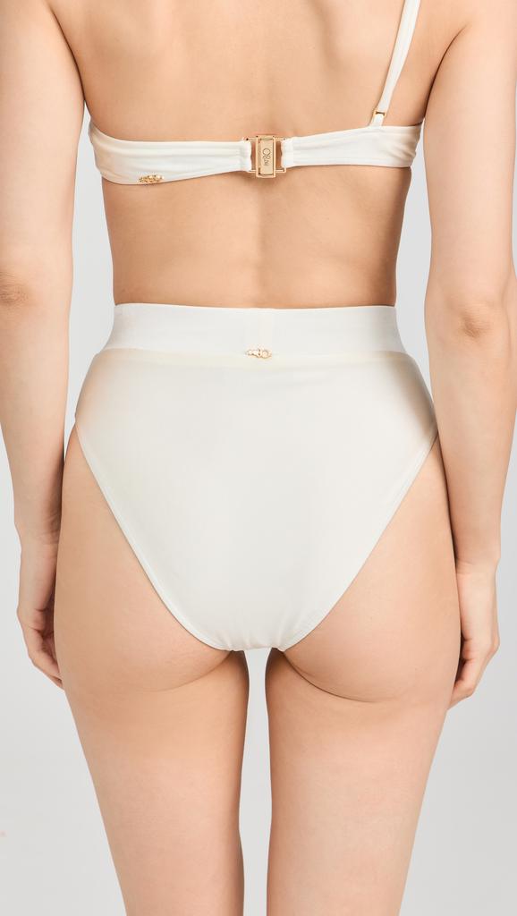 PatBO High Leg Bikini Bottoms