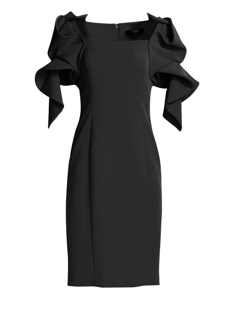 Badgley Mischka Origami Sleeve Dress 1