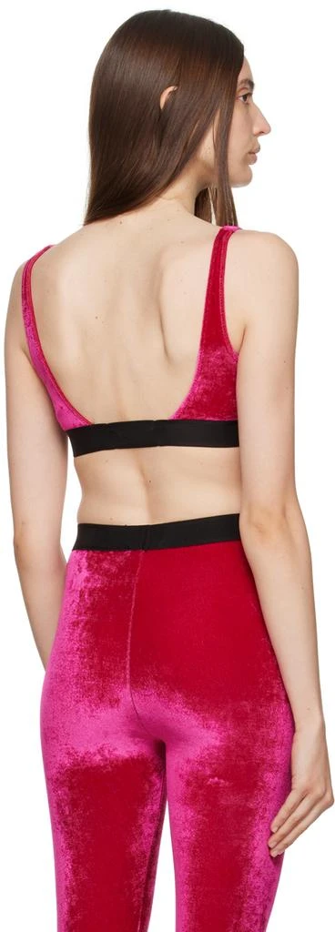 Tom Ford Red Scoop Neck Bra 3