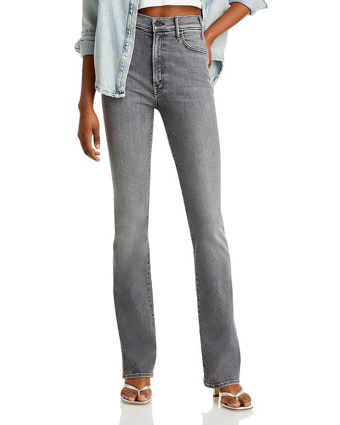 MOTHER The Hustler Heel Jeans in Magic Eight Ball 1