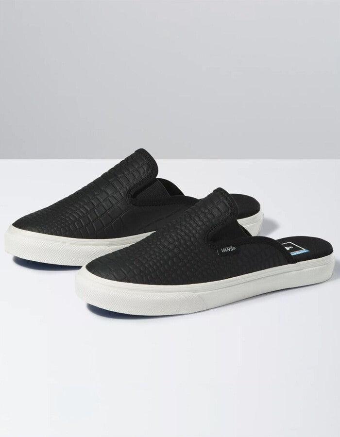 Vans Classic VN0A4P3UVYE Mule Men's Black Leather Slip On Casual Shoes JOBB1993
