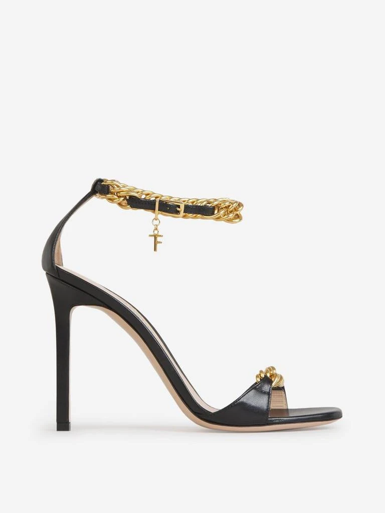 Tom Ford Tom Ford Leather Chain Sandals 1