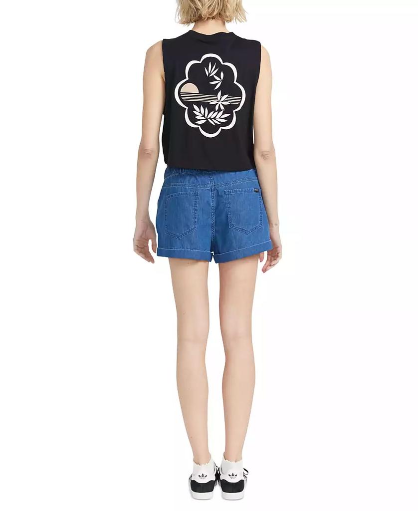 Volcom Juniors' Stone Hour Cropped Cotton Tank Top