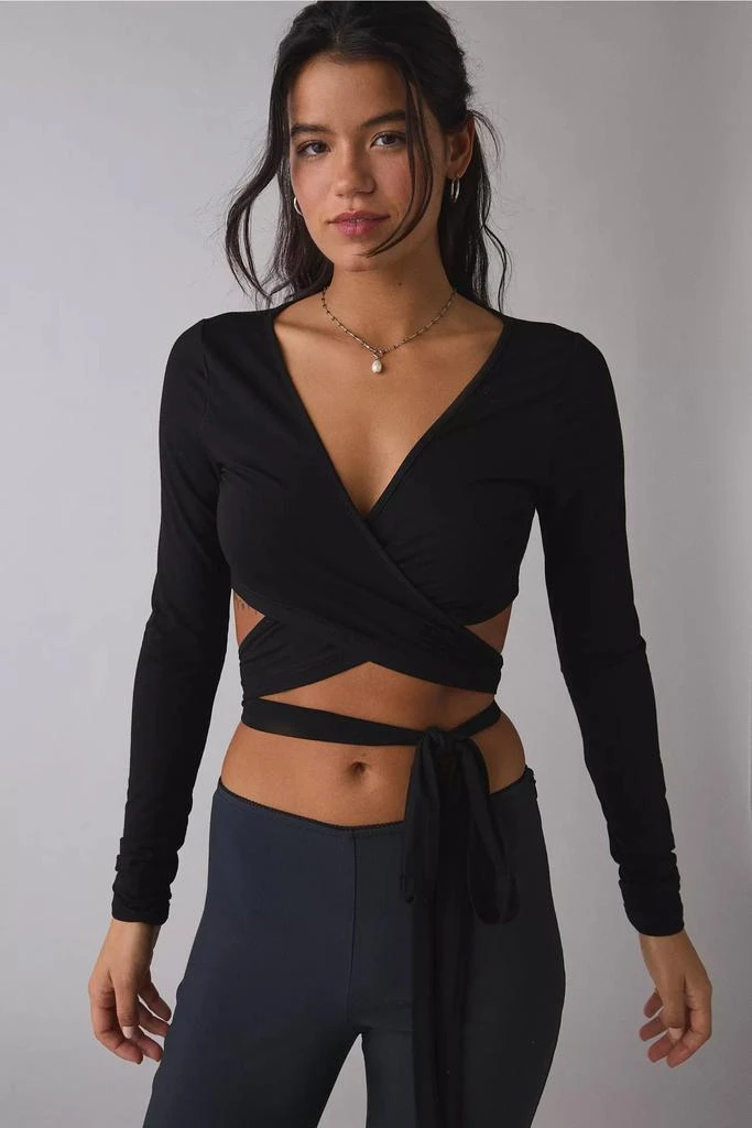 Lioness Lioness Boundless Long Sleeve Wrap Top