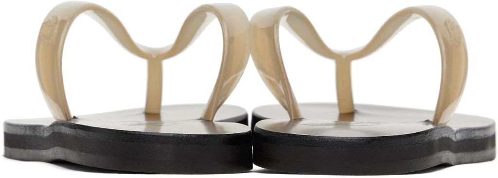 ANCIENT GREEK SANDALS Off-White Saionara Jelly Flip-Flops 2