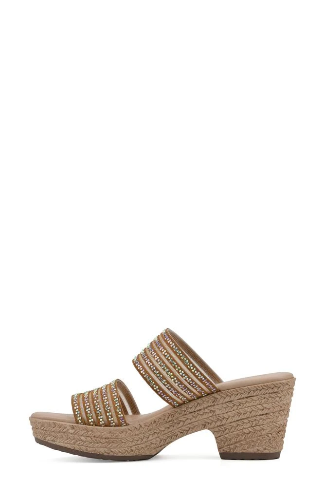 White Mountain Bia Espadrille Platform Sandal 7