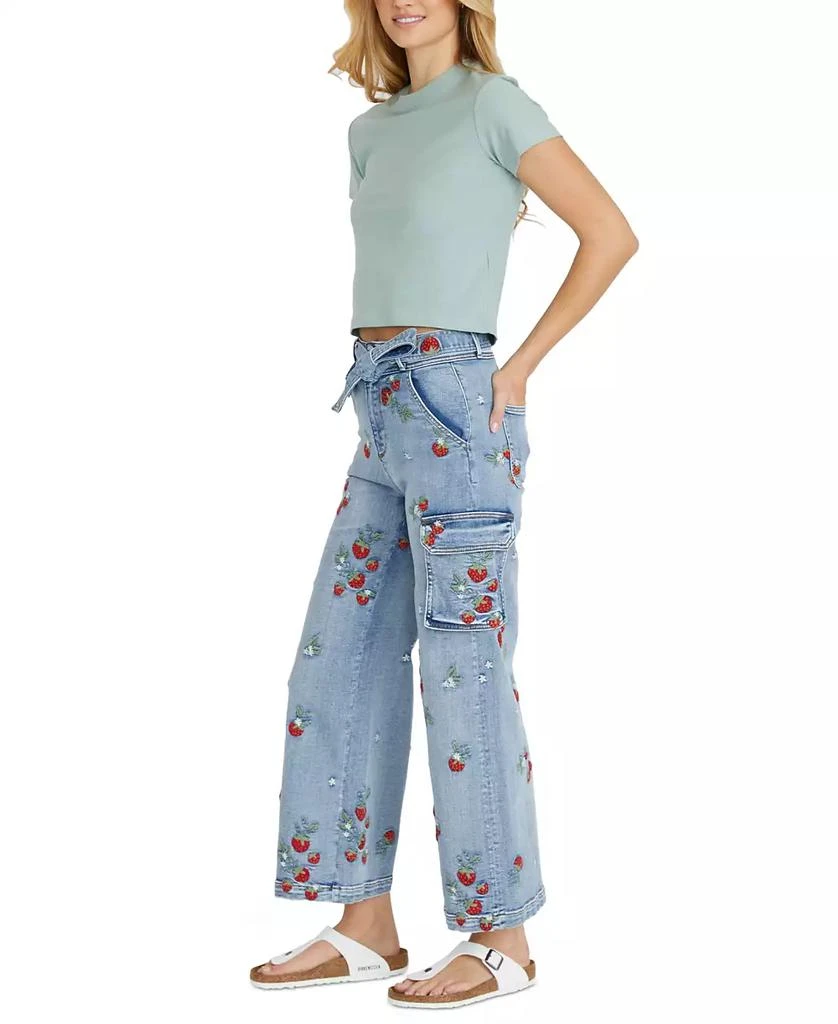 Driftwood Women's Olivia Belted Cargo Jeans X Strawberry Fields 3