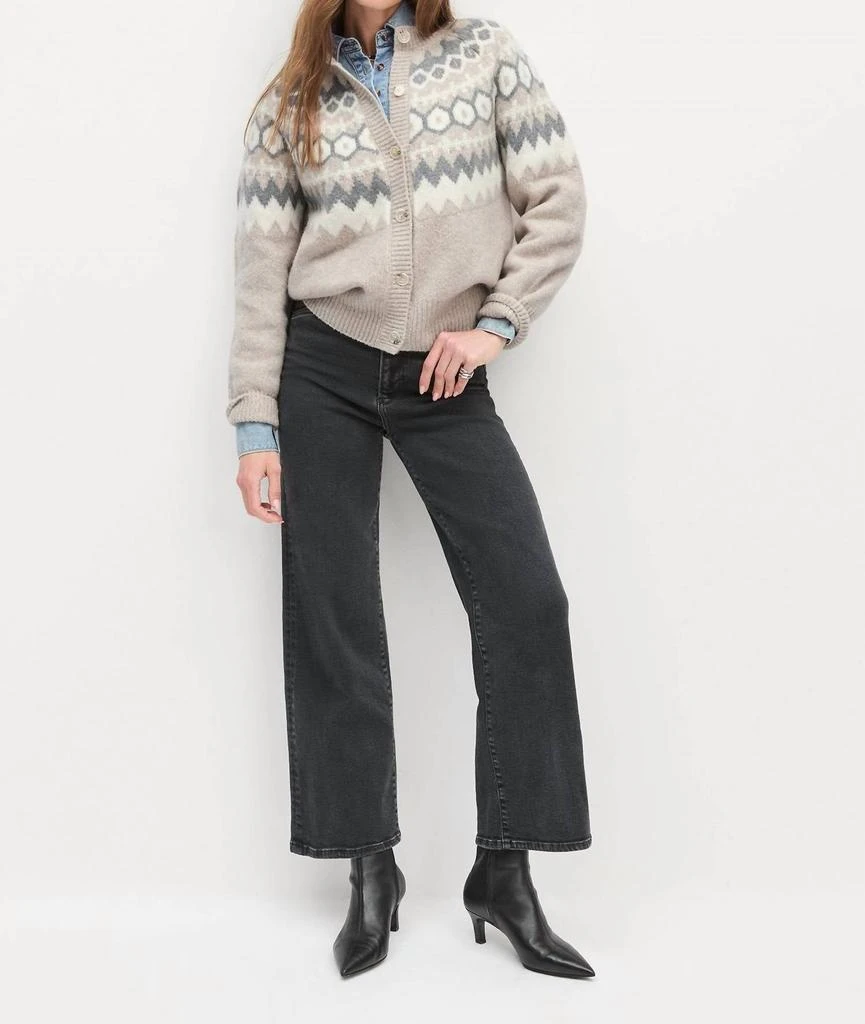 Favorite Daughter Favorite Daughter - Mischa Super High Rise Wide Leg Pant