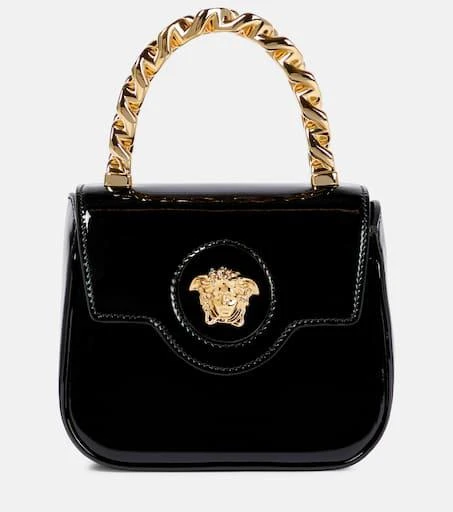 Versace La Medusa mini leather tote 1