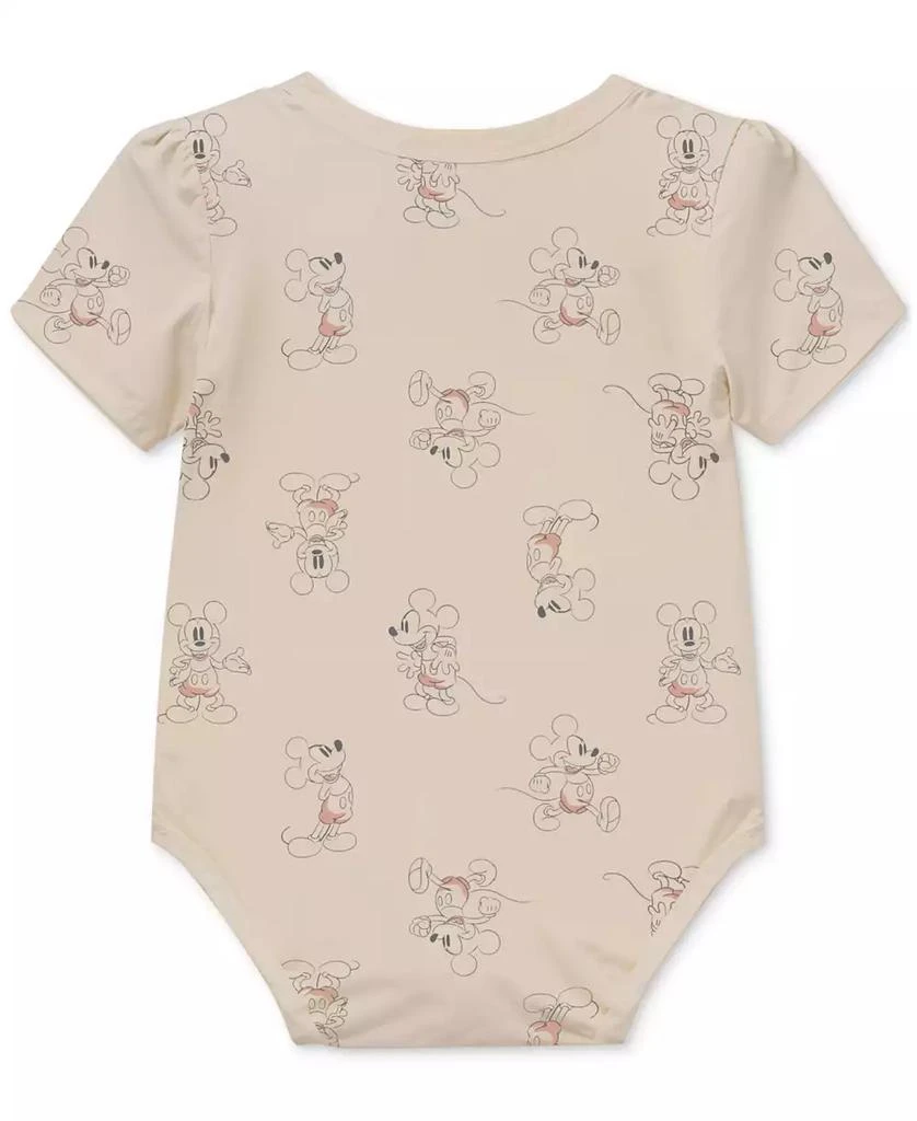 Disney Baby Mickey Mouse Short-Sleeve Bodysuits, 3 Pack 7
