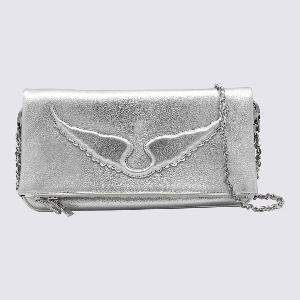 Wallet shoulder bag／silver CELINE Purse Wallet Zip-Round Leather Silver Authentic | eBay