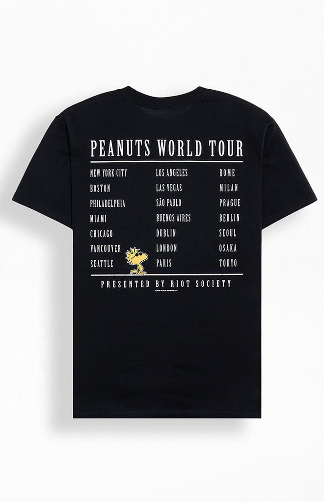Riot Society Peanuts World Tour T-Shirt