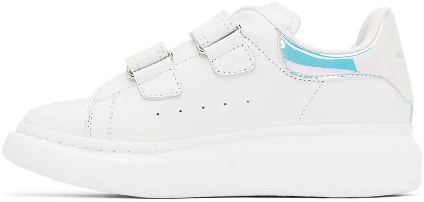 Alexander McQueen Kids White Oversized Sneakers 3