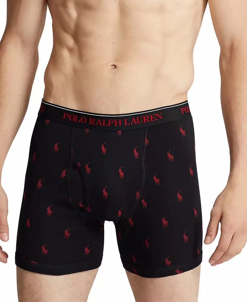 Ralph Lauren Men's 5 +1 Free Bonus Pack. Classic-Fit Cotton Boxer Briefs 7