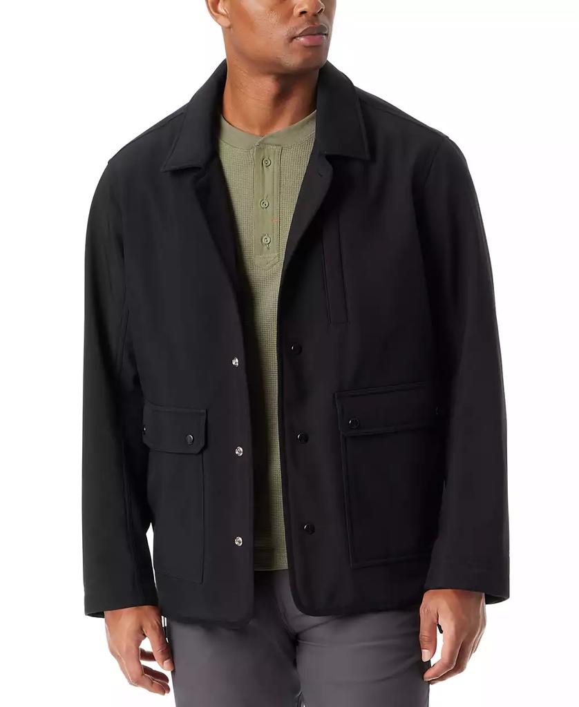 BASS OUTDOOR Men's Storm System Barn Jacket with Removable Hood