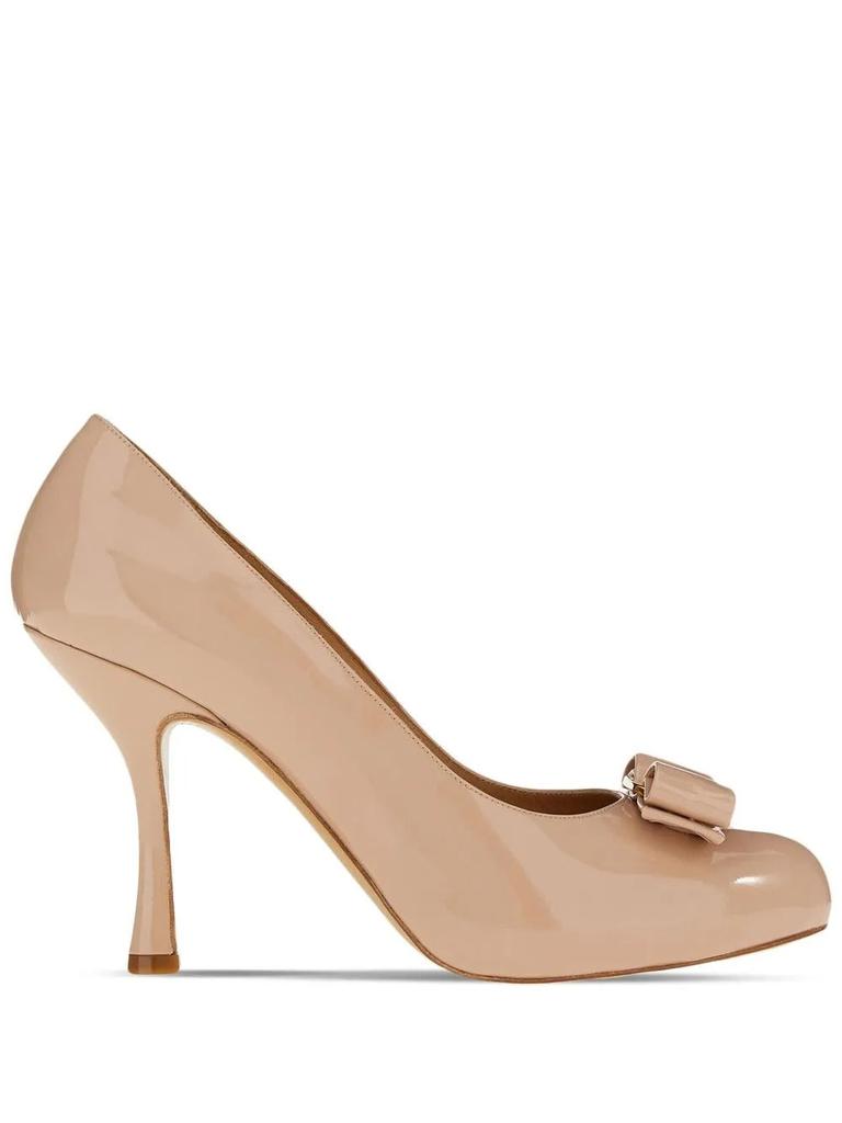 Salvatore Ferragamo Ferragamo Kali Women's Pumps Beige