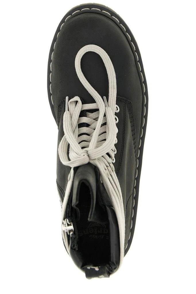 Rick Owens Rick Owens X Dr. Martens Lace-Up Ankle Boots 4
