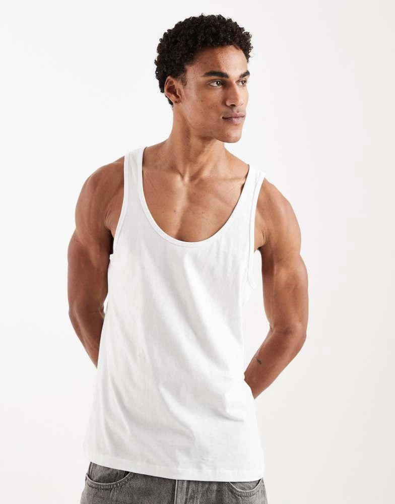 ASOS ASOS DESIGN Essentials vest in white