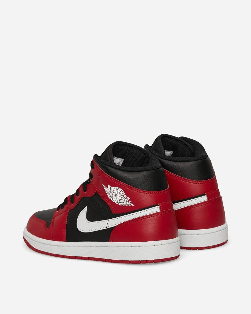 Jordan Air Jordan 1 Mid Sneakers Black / Gym Red / White 4
