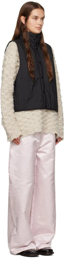 Henrik Vibskov Black Round Vest 4