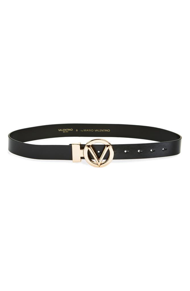 Mario Valentino Adela Logo Buckle Belt