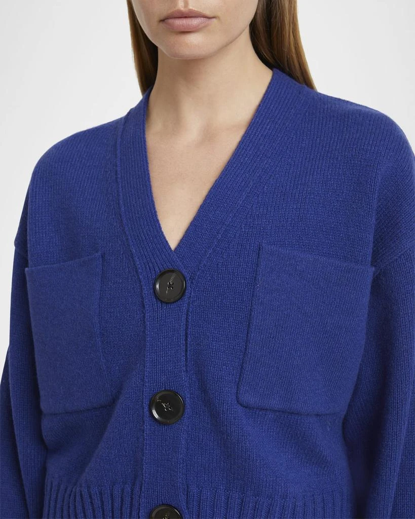 Proenza Schouler Sofia V-Neck Eco Cashmere Cardigan 5