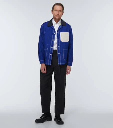 Junya Watanabe x Roy Lichtenstein linen and cotton jacket 2
