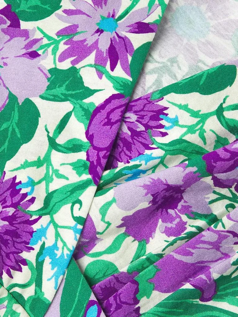 Weekend Max Mara Dizzy Floral Wrap Midi-Dress 6