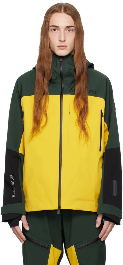 Moncler Yellow & Green Brizon Jacket 1