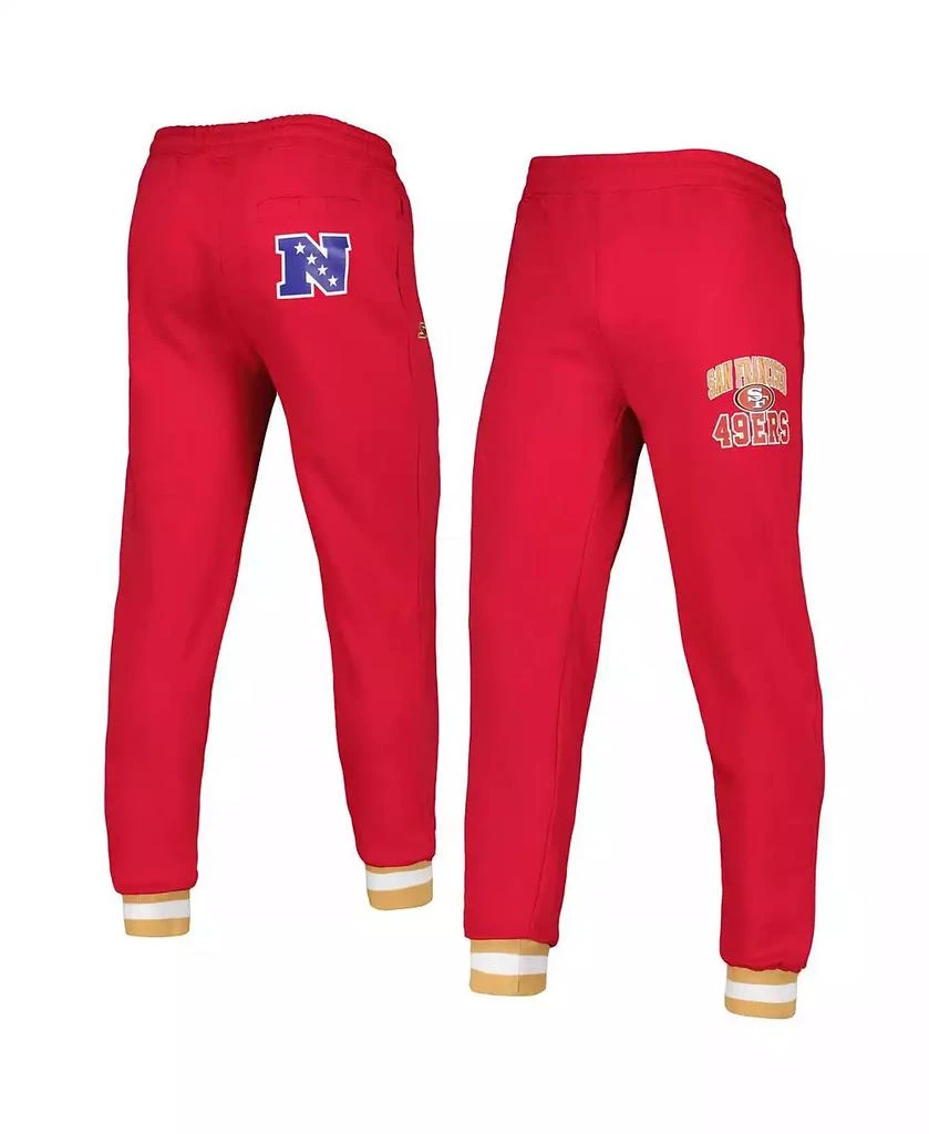 Starter Men's Scarlet San Francisco 49ers Blitz Fleece Jogger Pants 4