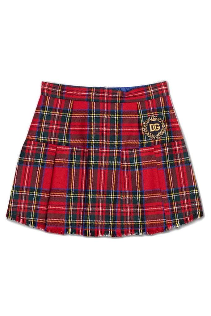 Dolce
Gabbana Dolce
Gabbana Kids Logo Embroidered Flared Skirt
